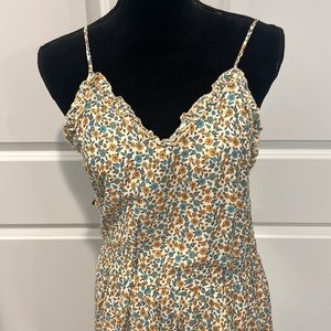 New with tags dress. Blue and gold long maxi dress